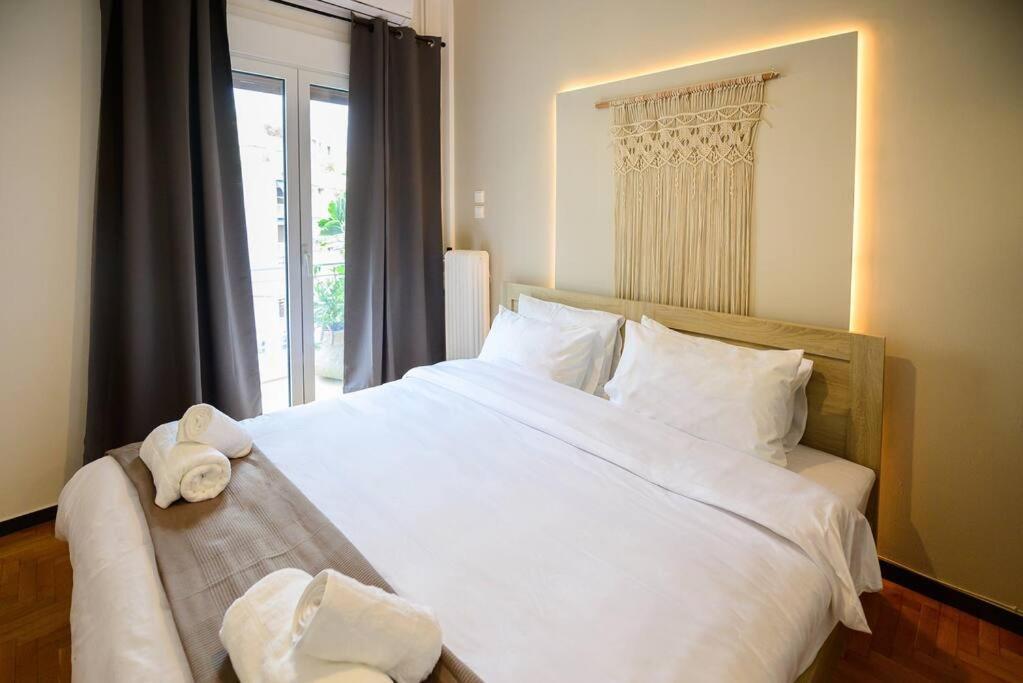 Boho Luxury 2 Bedroom Apartment, Acropolis Museum View アテネ エクステリア 写真