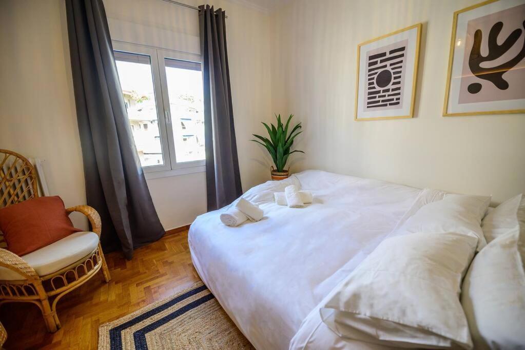 Boho Luxury 2 Bedroom Apartment, Acropolis Museum View アテネ エクステリア 写真