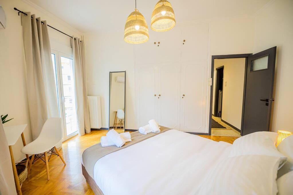Boho Luxury 2 Bedroom Apartment, Acropolis Museum View アテネ エクステリア 写真
